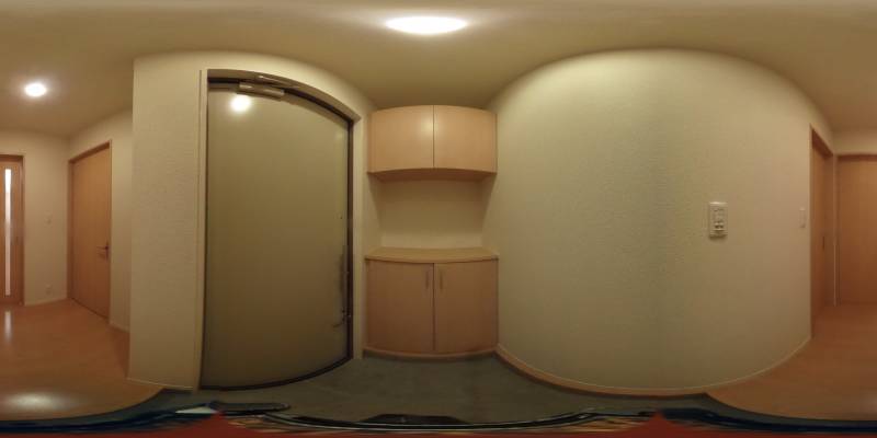 パノラマ画像玄関