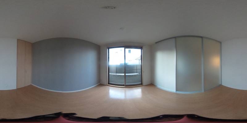 パノラマ画像洋室