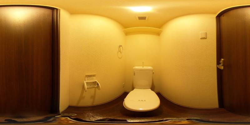 パノラマ画像トイレ