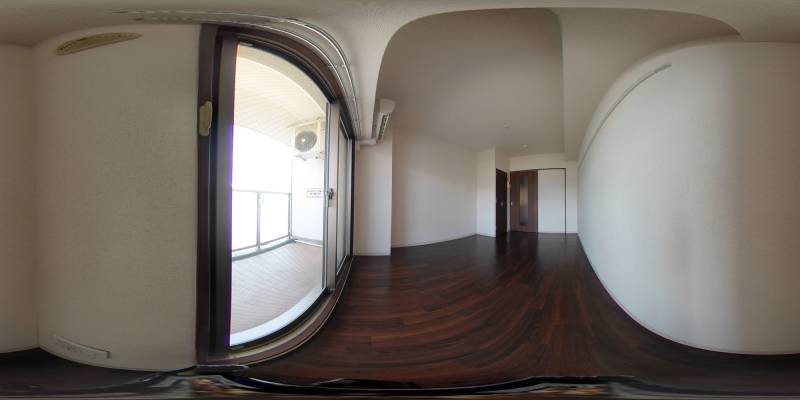 パノラマ画像洋室