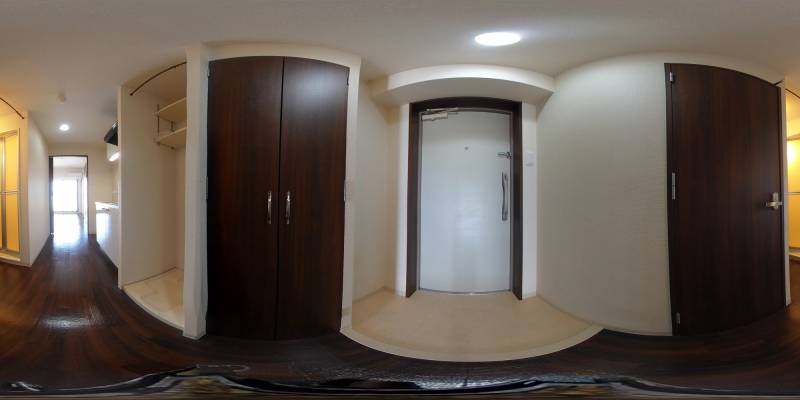 パノラマ画像玄関