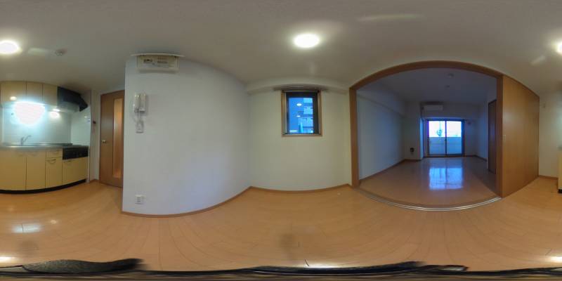 パノラマ画像キッチン