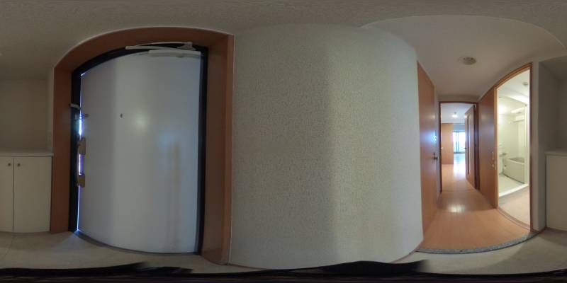 パノラマ画像玄関