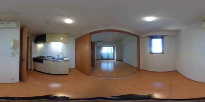 パノラマ画像キッチン