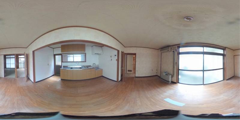 パノラマ画像リビング