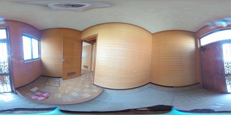 パノラマ画像玄関