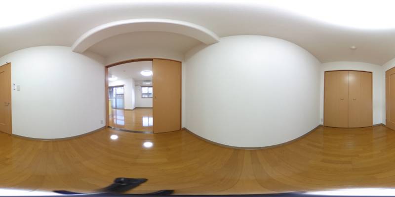 パノラマ画像洋室