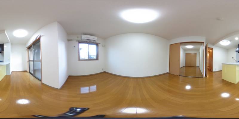 パノラマ画像リビング