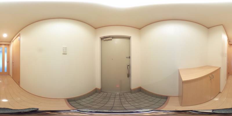 パノラマ画像玄関