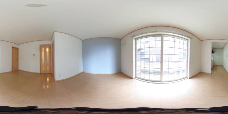 パノラマ画像リビング