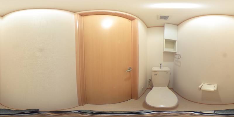 パノラマ画像トイレ