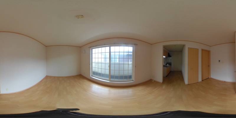 パノラマ画像リビング