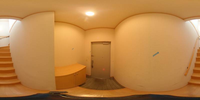 パノラマ画像玄関