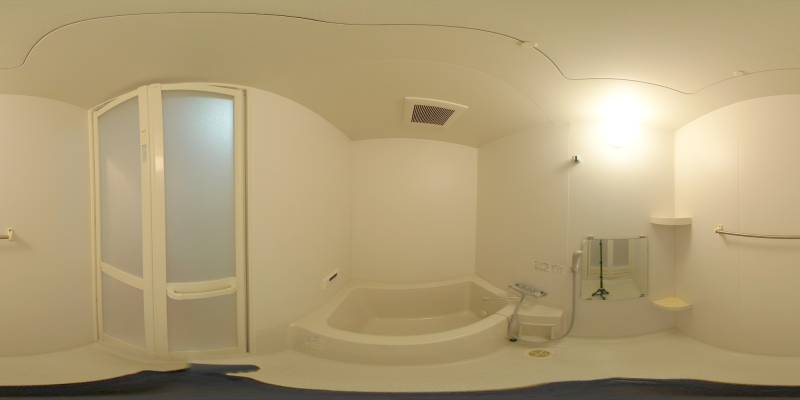 パノラマ画像バスルーム