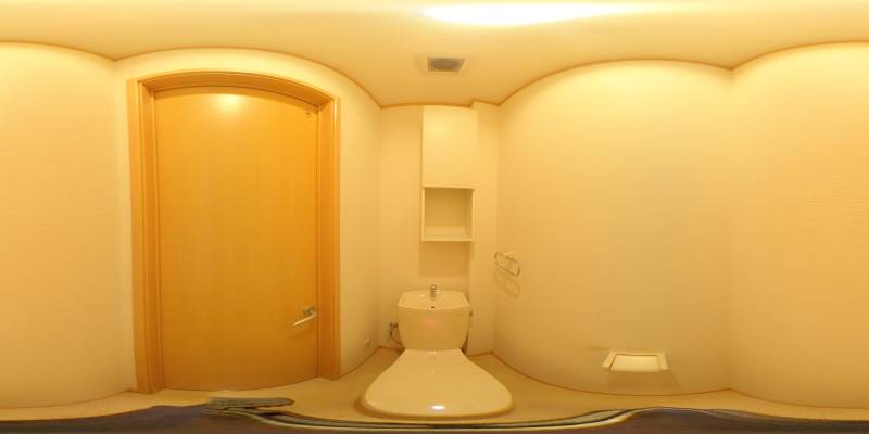 パノラマ画像トイレ