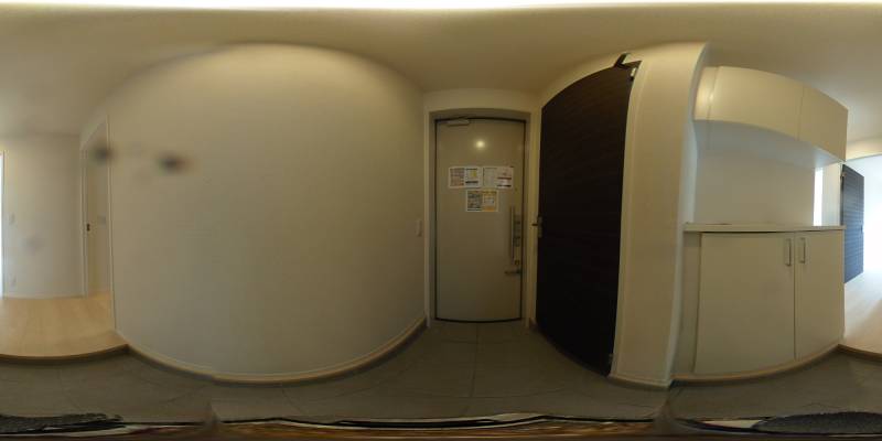 パノラマ画像玄関