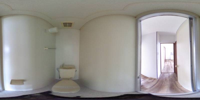 パノラマ画像トイレ