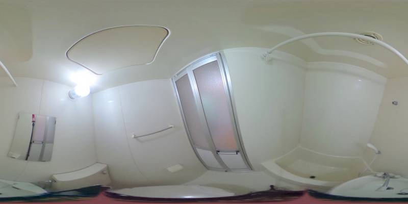 パノラマ画像バスルーム