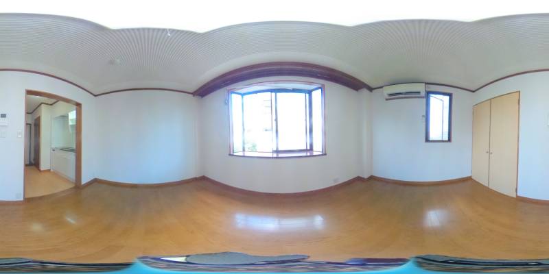 パノラマ画像洋室