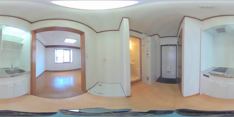 パノラマ画像キッチン