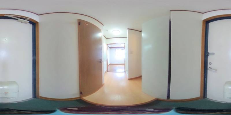 パノラマ画像玄関