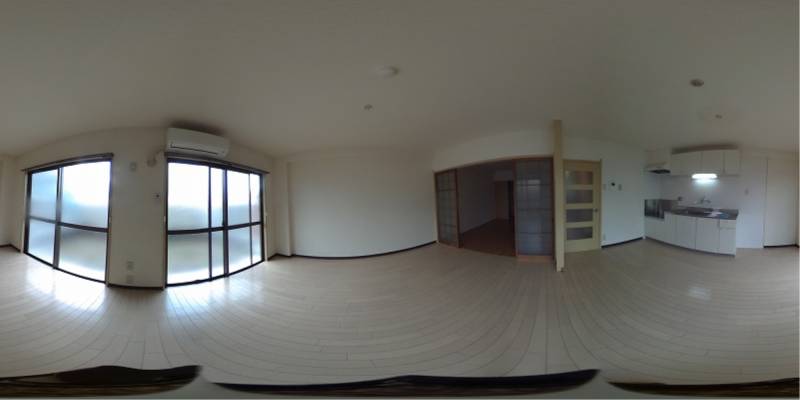 パノラマ画像リビング