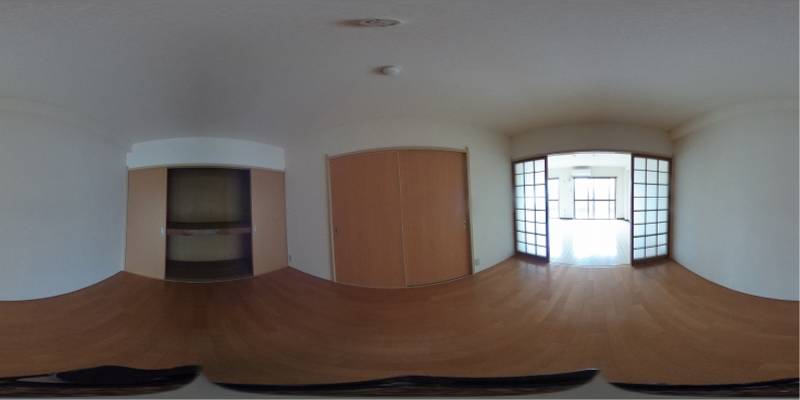 パノラマ画像洋室