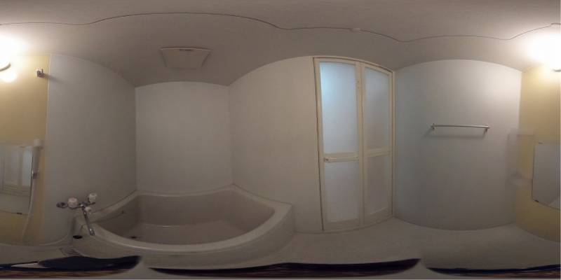 パノラマ画像バスルーム