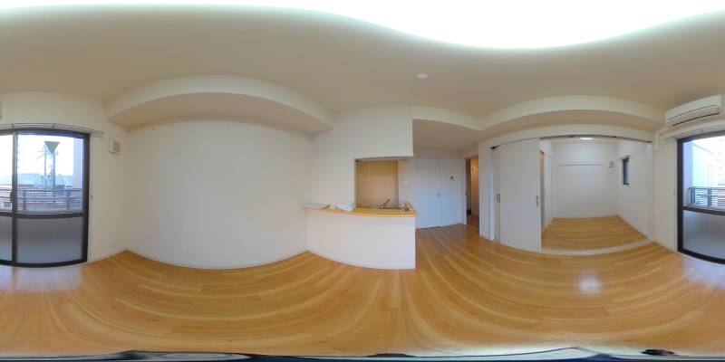 パノラマ画像リビング