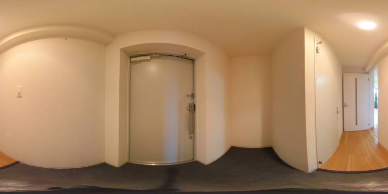 パノラマ画像玄関