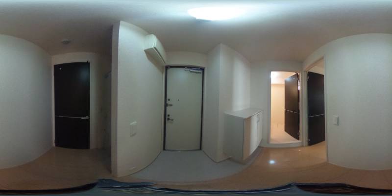 パノラマ画像玄関