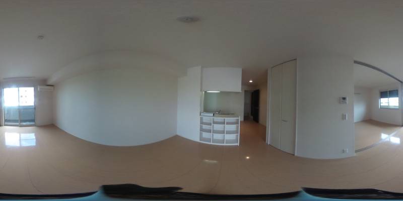 パノラマ画像リビング