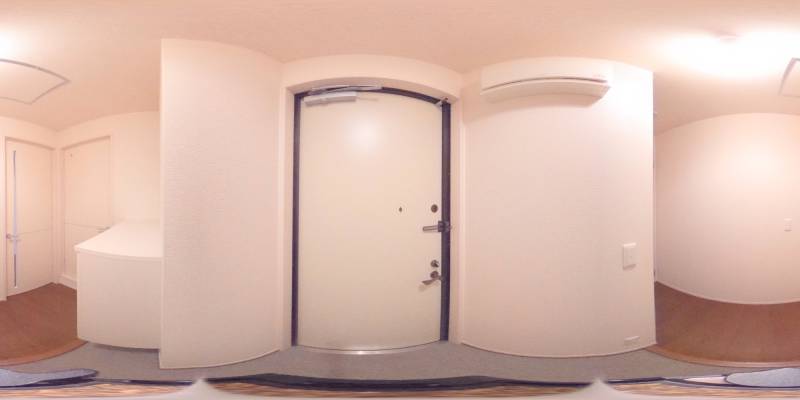 パノラマ画像玄関