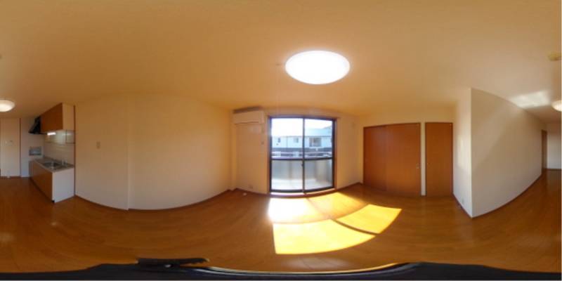 パノラマ画像リビング