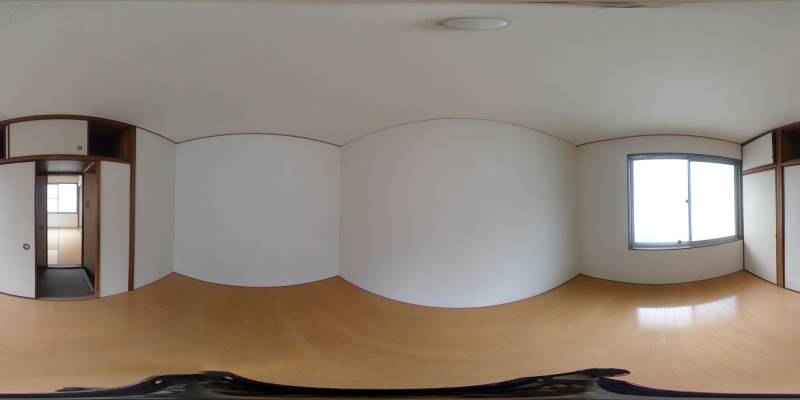 パノラマ画像洋室