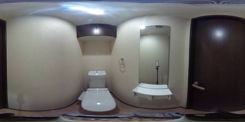 パノラマ画像トイレ