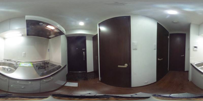 パノラマ画像キッチン