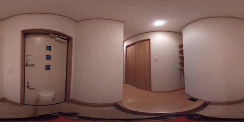 パノラマ画像玄関