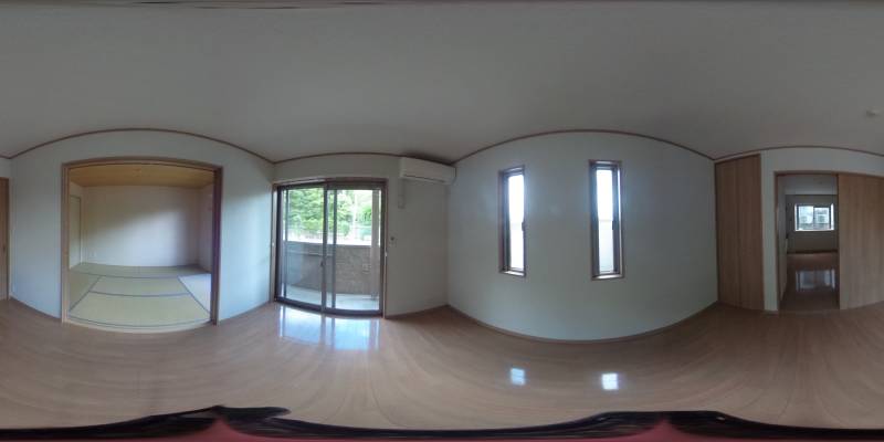 パノラマ画像洋室