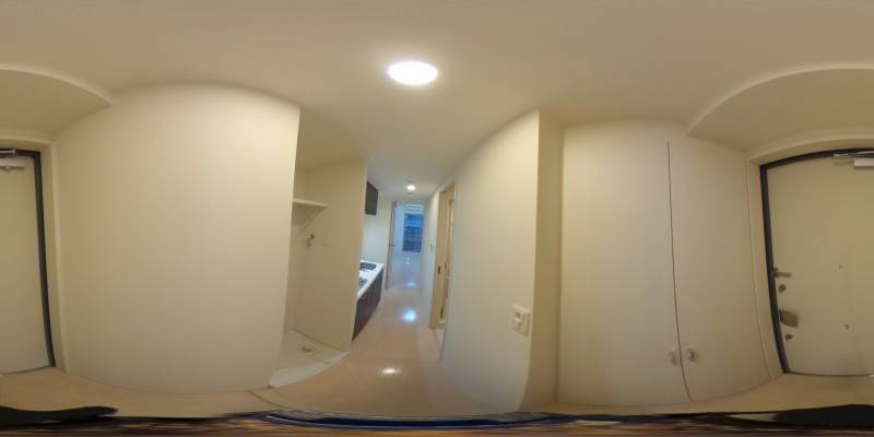 パノラマ画像玄関