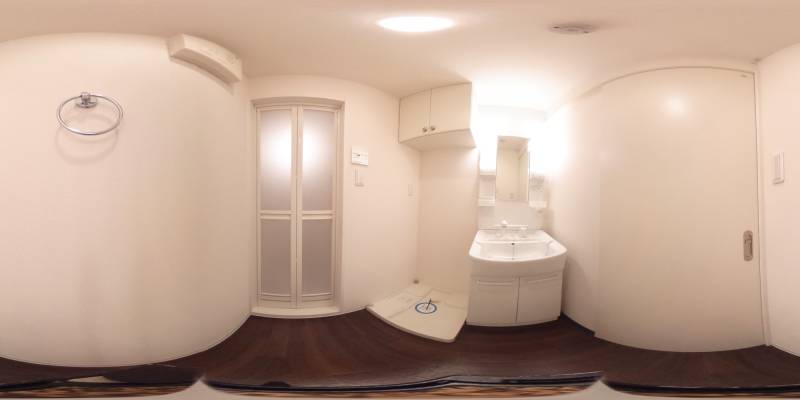 パノラマ画像洗面所