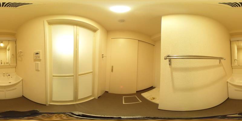 パノラマ画像洗面所