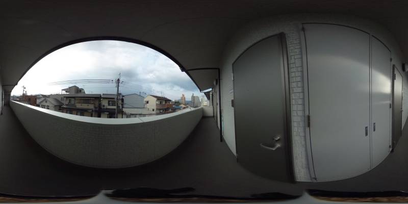 パノラマ画像玄関