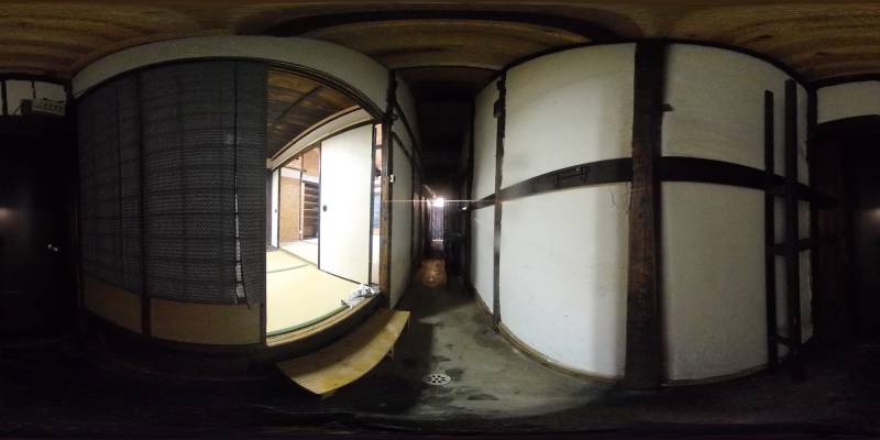 パノラマ画像玄関