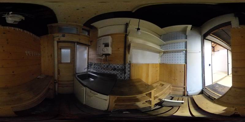 パノラマ画像キッチン