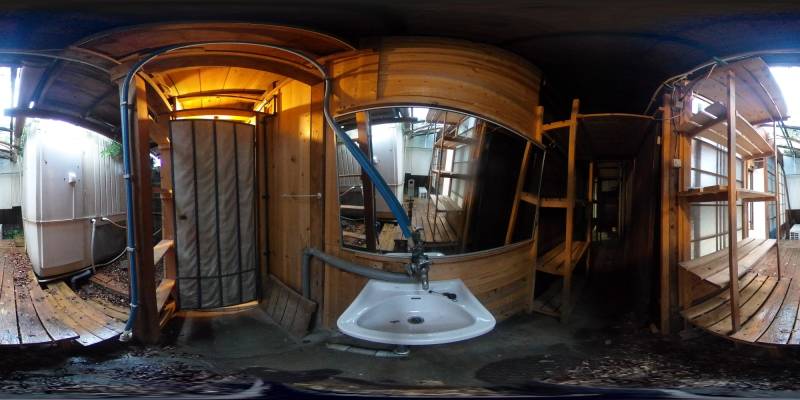 パノラマ画像洗面所