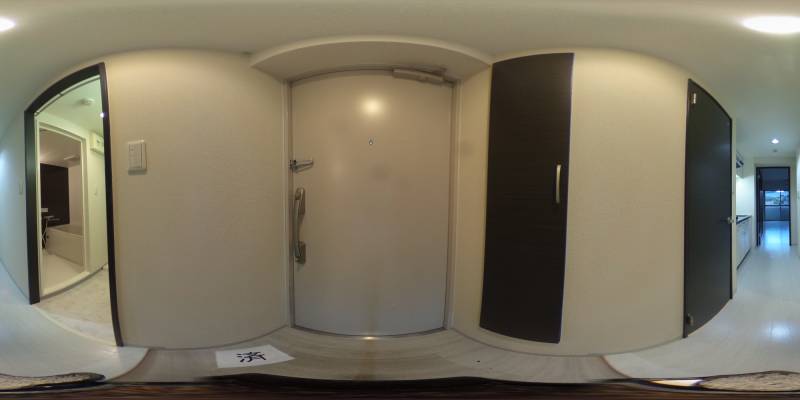 パノラマ画像玄関