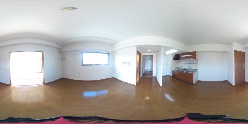 パノラマ画像洋室