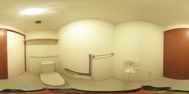 パノラマ画像トイレ