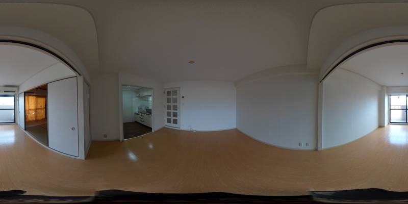 パノラマ画像リビング